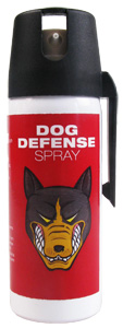 Självförsvarsspray vid hundslagsmål eller hundattacker